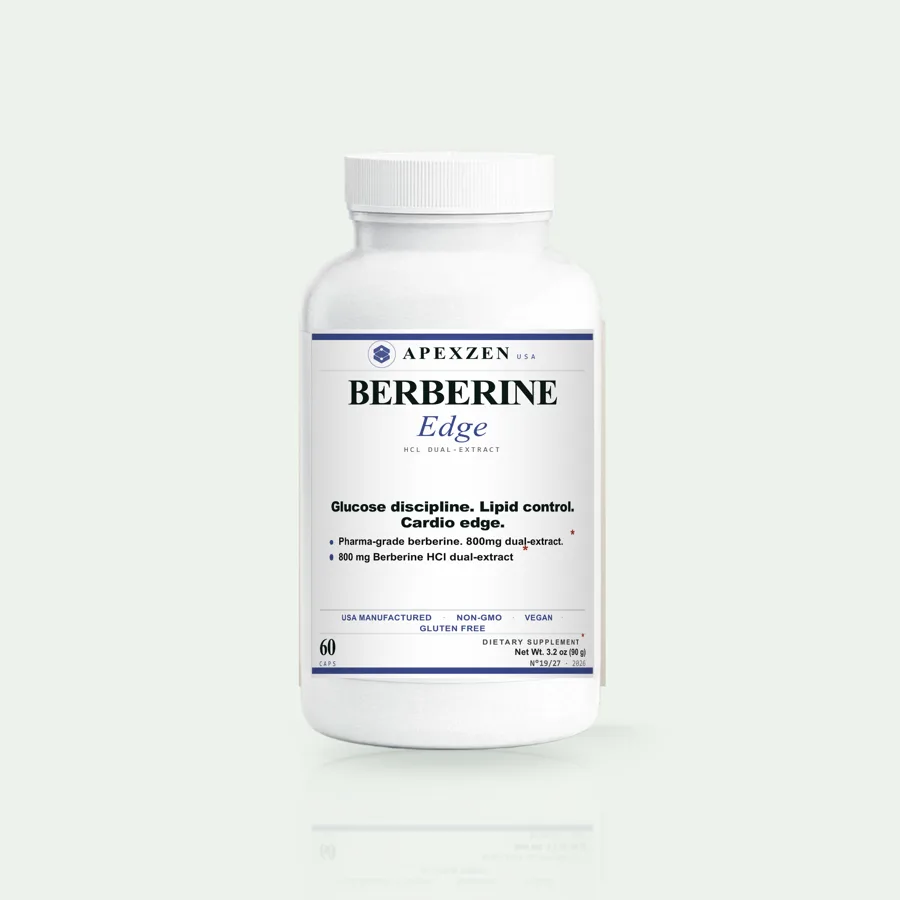 Berberine Edge 800 mg, 60 capsules - Apexzen